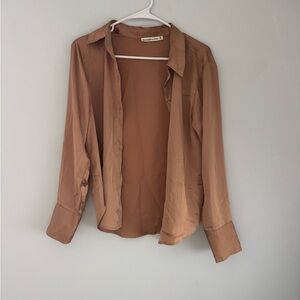 Abercrombie & Fitch Tan Shirt